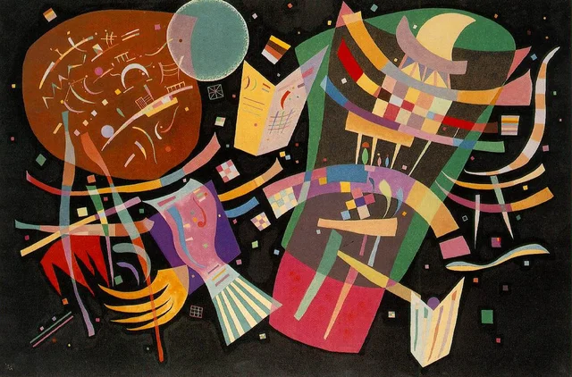 Composición X, Wassily Kandinsky
