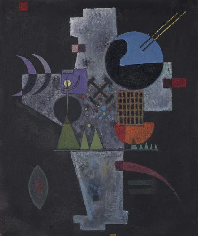 Cross Shape, Wassily Kandinsky