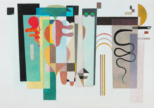 Dos puntos verdes, Wassily Kandinsky