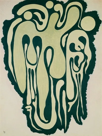 Figure verte