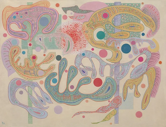 Formas caprichosas, Wassily Kandinsky