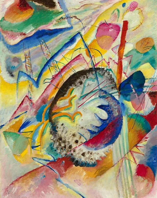 Gran estudio, Wassily Kandinsky