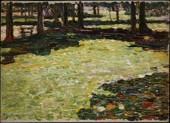 Le Parc de Saint-Cloud, clairière