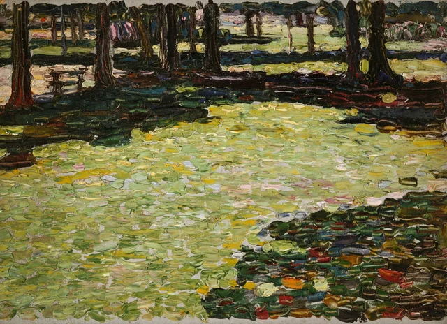 El parque de Saint-Cloud, claro