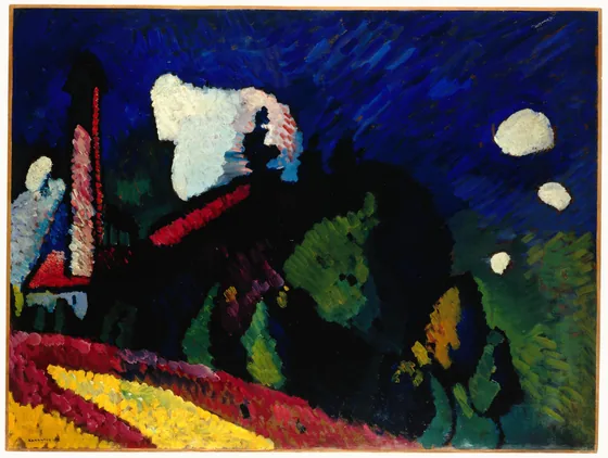 Murnau, paysage à la tour