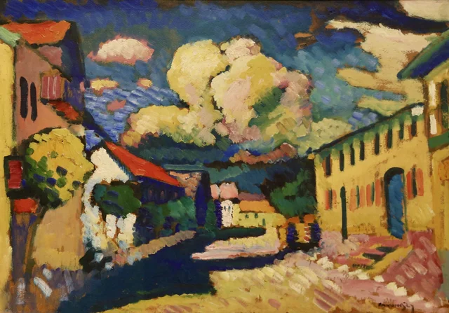 Murnau: calle del pueblo
