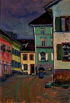 Murnau, sommet de la Johannisstrasse