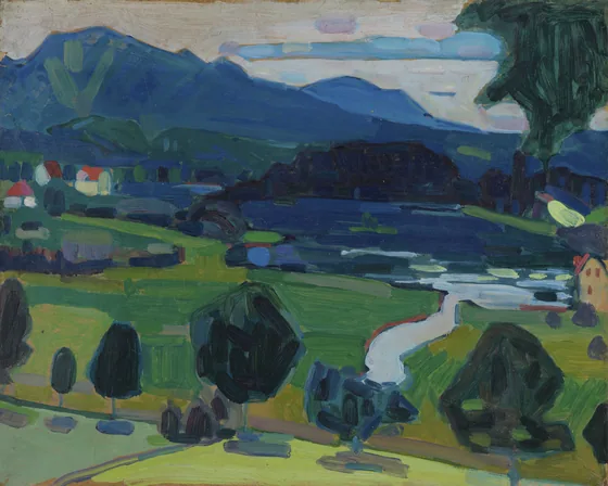 Murnau - View over the Staffelsee