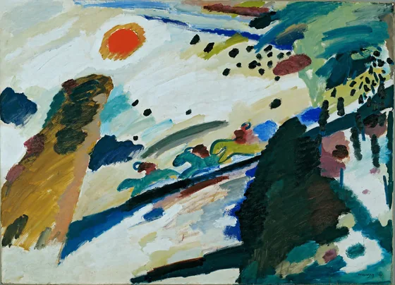 Paysage romantique