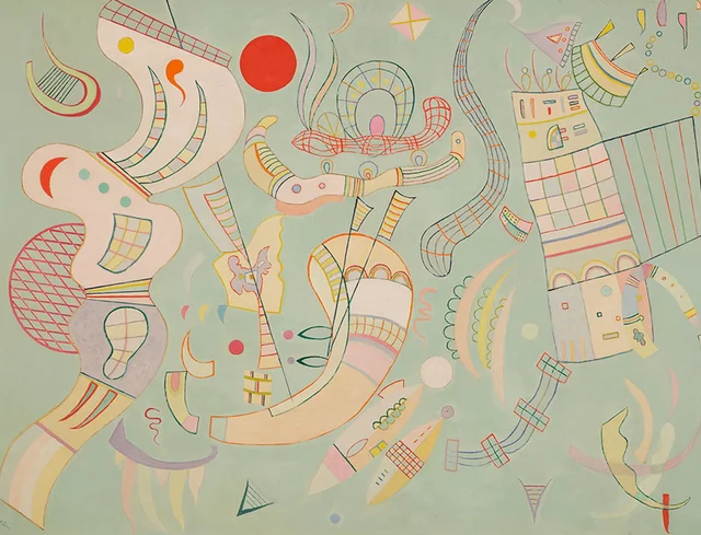 Tensiones claras, Wassily Kandinsky