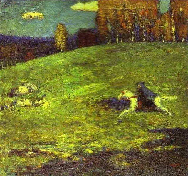 El jinete azul