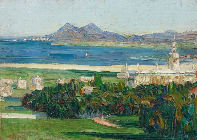 Túnez: parque claro, Wassily Kandinsky