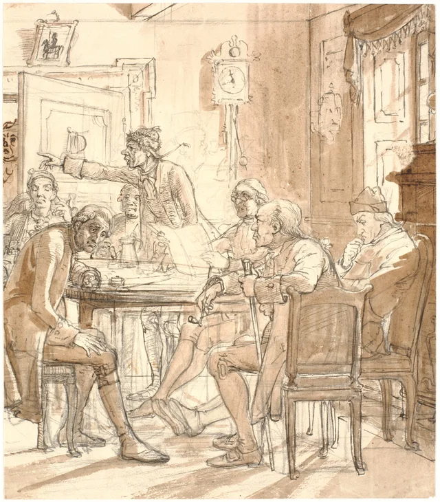 « Collegium politicum » (Le Potier d'étain politicien)