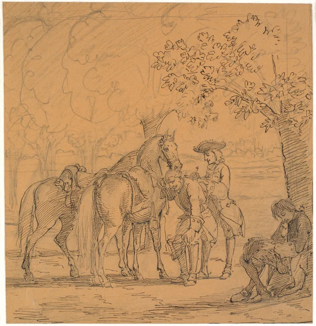 Frédéric V accorde la requête du théologien (Lettres de C. D. Biehl, éd. 1865)