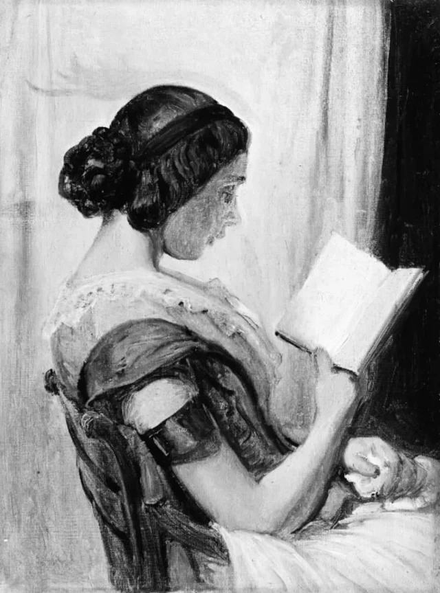Muchacha leyendo