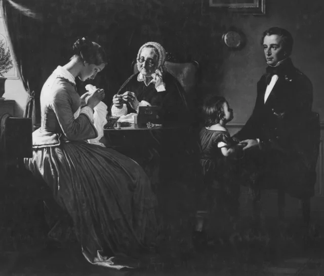 La visita del pretendiente, Wilhelm Marstrand