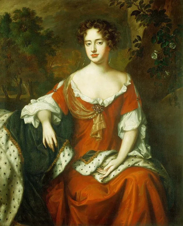 La reine Anne (1665-1714) alors princesse de Danemark, Willem Wissing