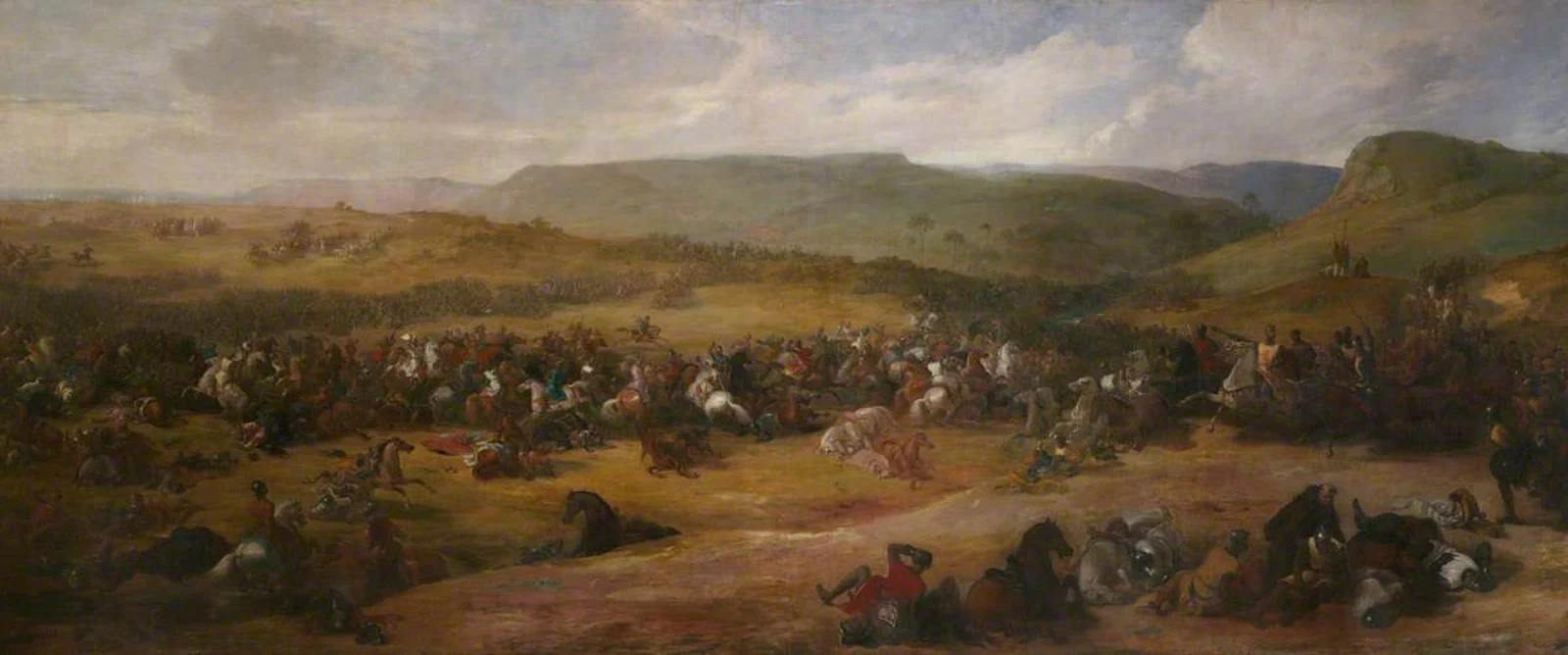 La batalla de Bannockburn, William Allan
