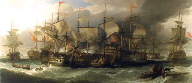 ケープ・セント・ヴィンセント岬の海戦（1797年2月14日）