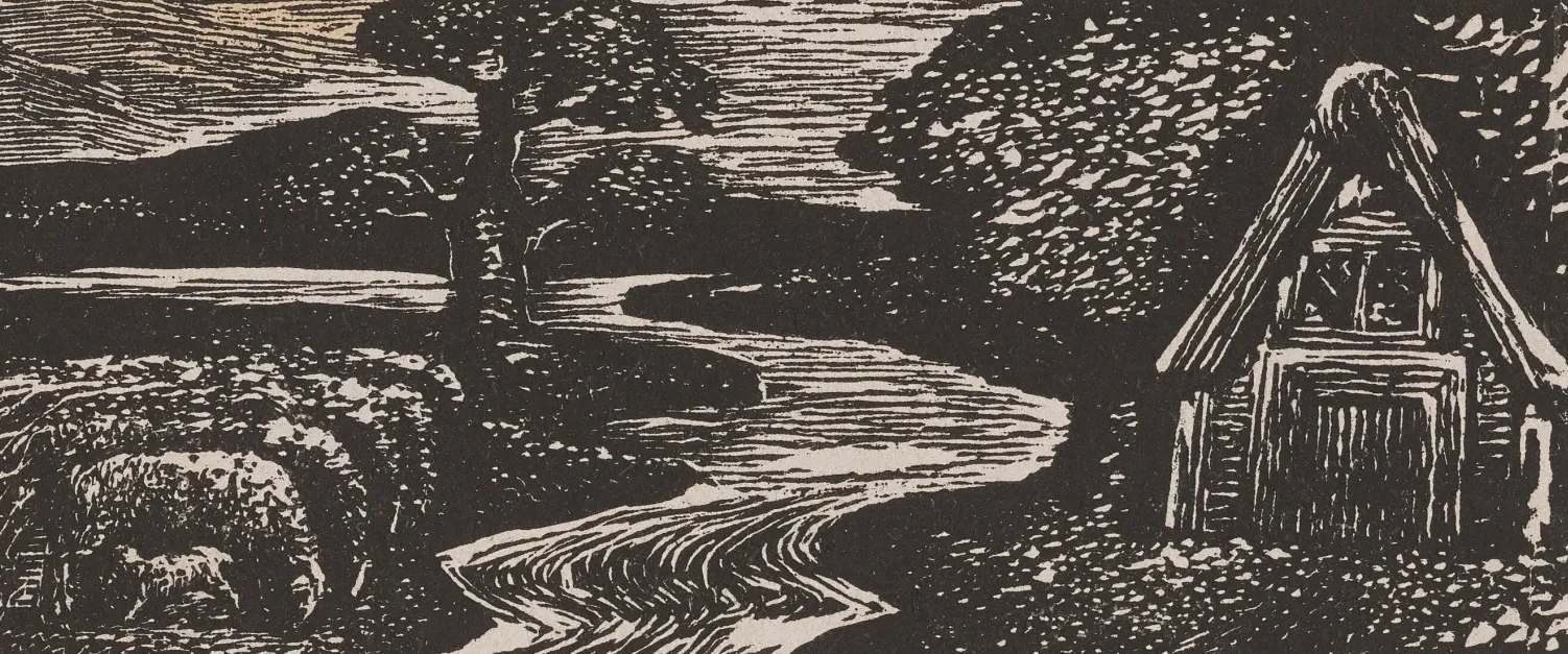 Las Pastorales de Virgilio: «Sabrina's silvery flood», William Blake