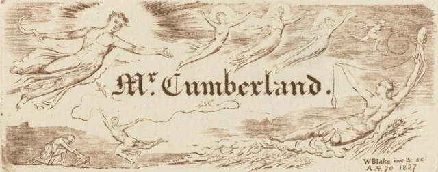 George Cumberland's Card