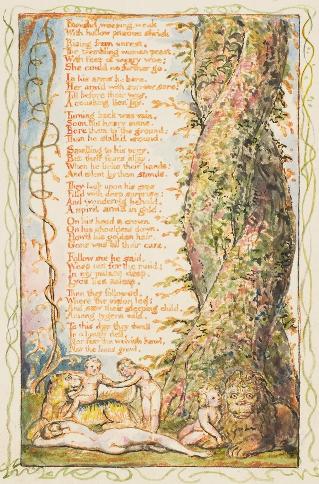 Songs of Experience: The Little Girl Found (second plate)