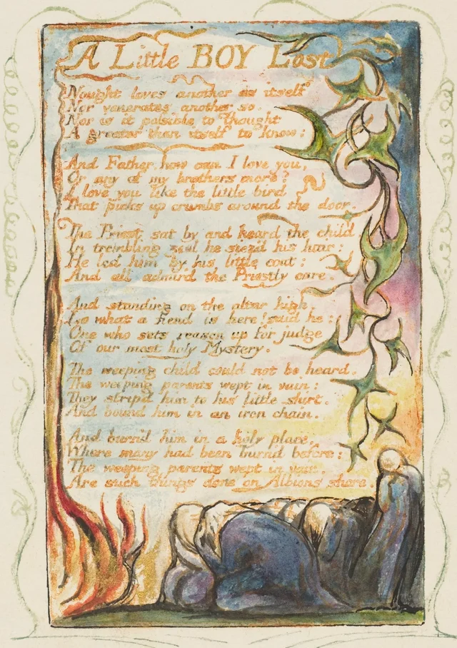 Songs of Experience: A Little Boy Lost