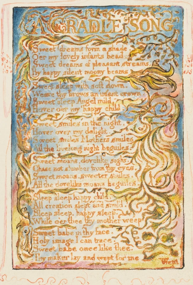 Chants d'innocence : Chanson de berceau
