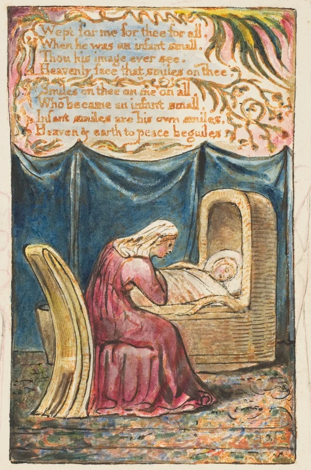 Songs of Innocence: A Cradle Song (second plate)