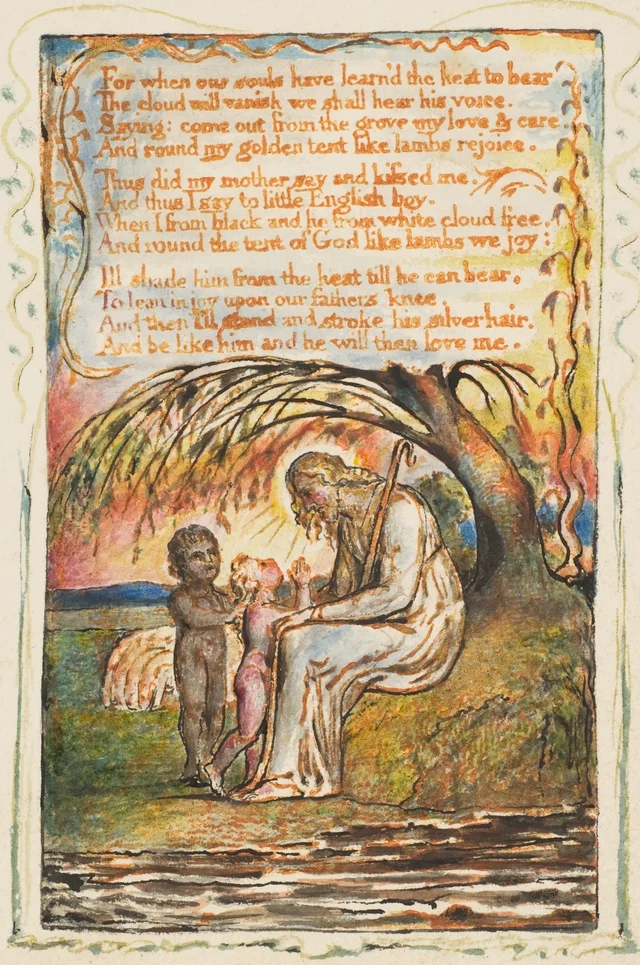 Chants d'innocence : Le Petit Garçon noir (seconde planche)