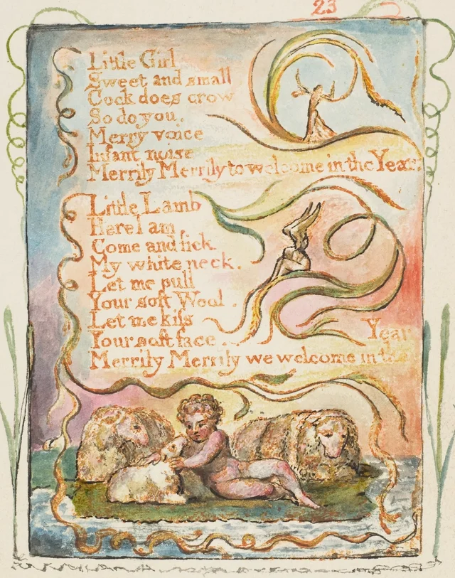 Songs of Innocence: Spring (second plate)