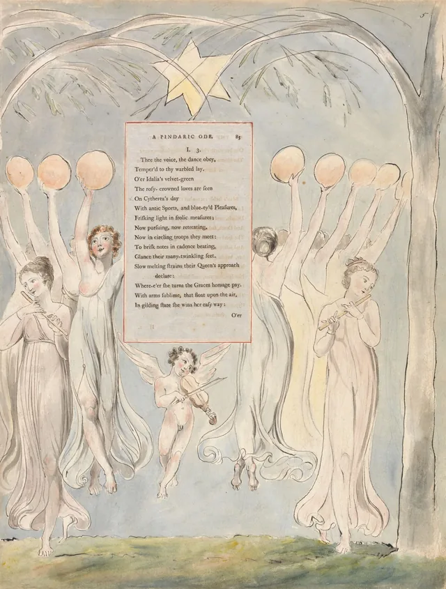 Designs for Gray's Poems, design 45: "Cytherea's Day..."