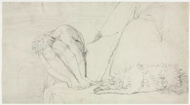 「The Thought of Death alone, the Fear Destroys」のためのスケッチ