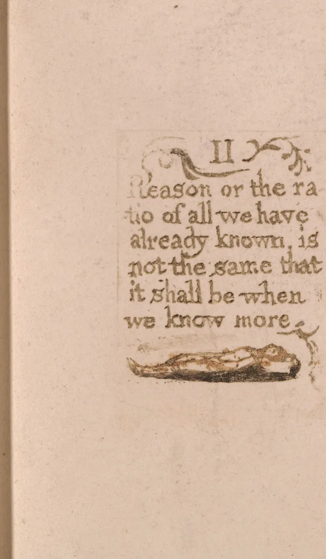 Il n'y a pas de religion naturelle, planche 11 : II. « Reason or the ratio of all we have already known... »