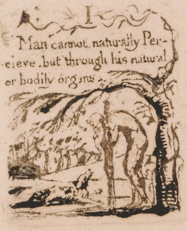 Il n'y a pas de religion naturelle, planche 3 : I. « Man cannot naturally Percieve... »