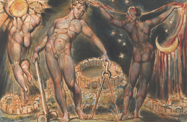 Jerusalén, lámina 100: viñeta final, William Blake