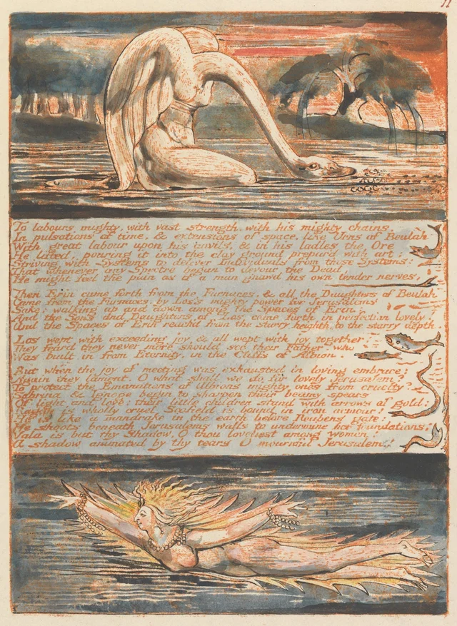 エルサレム、図版11：「To labours mighty, with vast strength...」