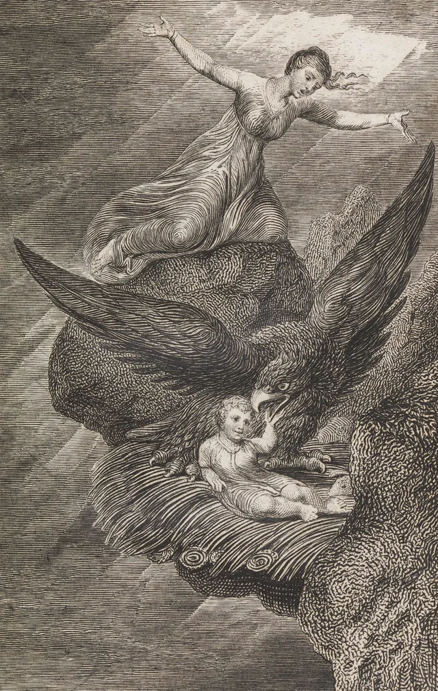 El águila, William Blake