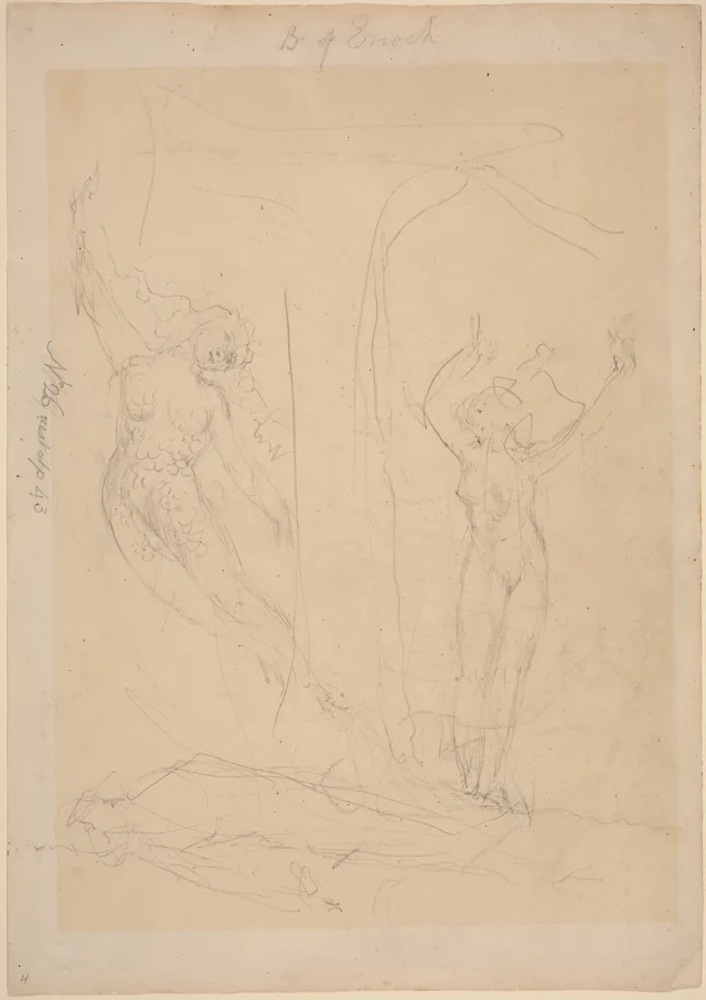 The Daughter of Men Becomes a Siren, William Blake