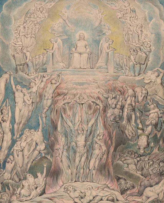 El Día del Juicio, William Blake