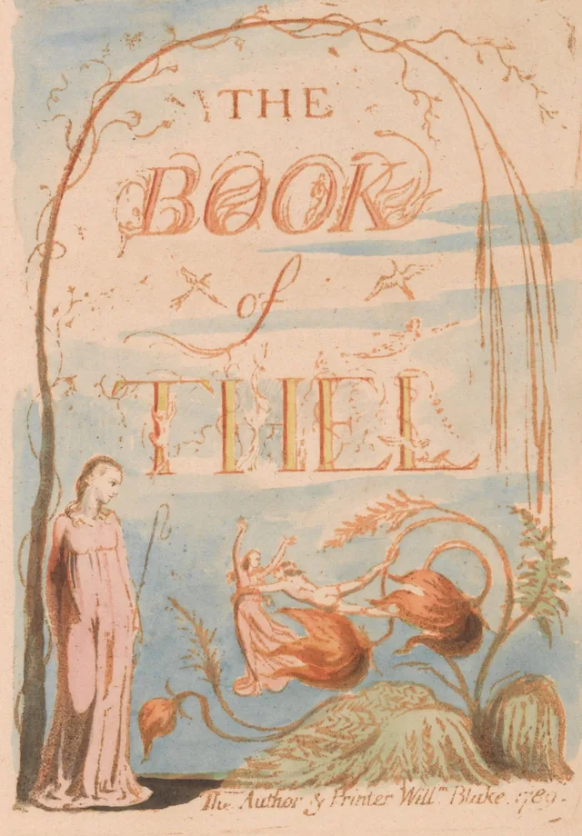 Le Livre de Thel, planche 2