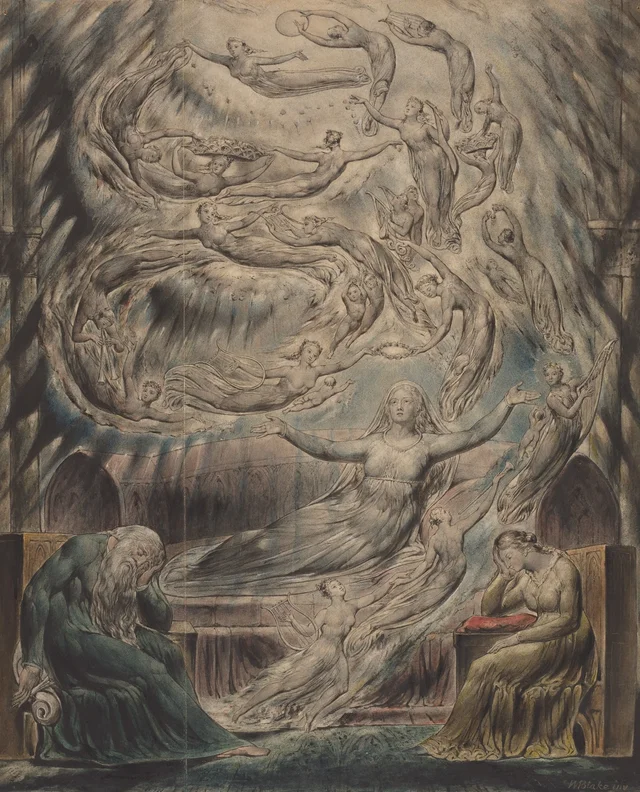 Le rêve de la reine Catherine, William Blake