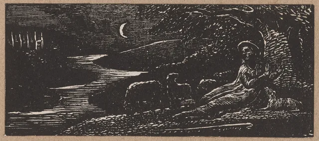 The Pastorals of Virgil: Colinet Resting by Night