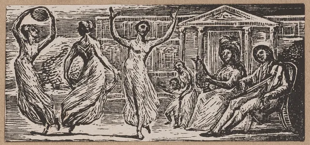 The Pastorals of Virgil: Menalcas Watching Women Dance