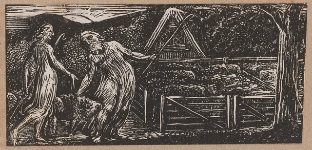 The Pastorals of Virgil: Thenot and Colinet Lead their Flocks Together