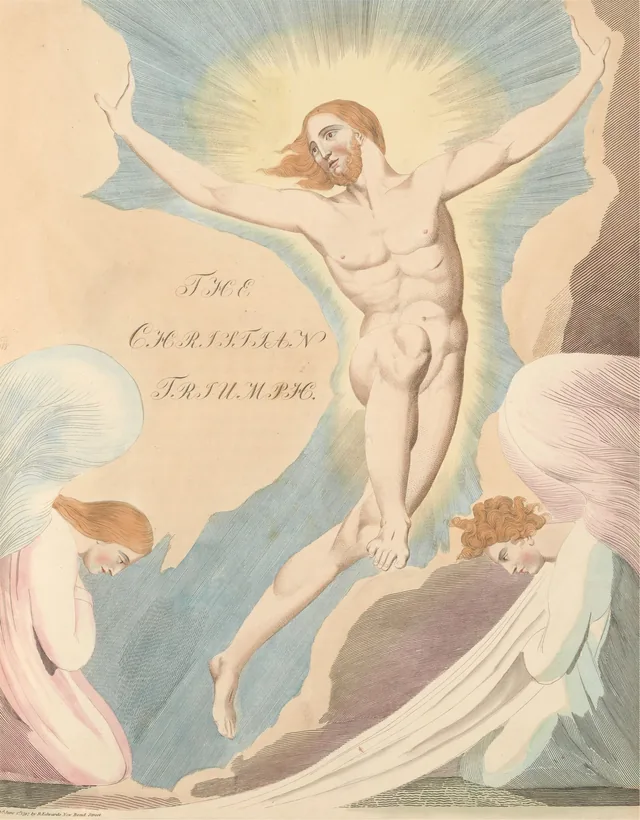 Pensées nocturnes : Le Triomphe chrétien ; page de titre