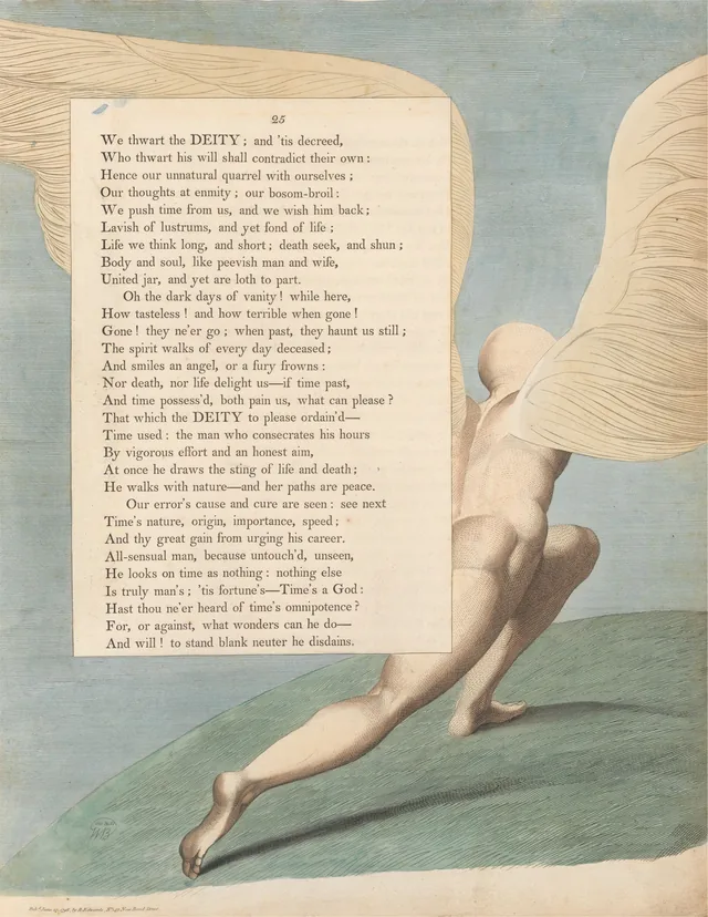 Night Thoughts, page 25: 'Behold him, when past by; what then is seen'