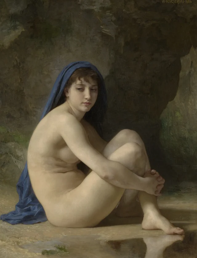 Seated Nude, William Bouguereau