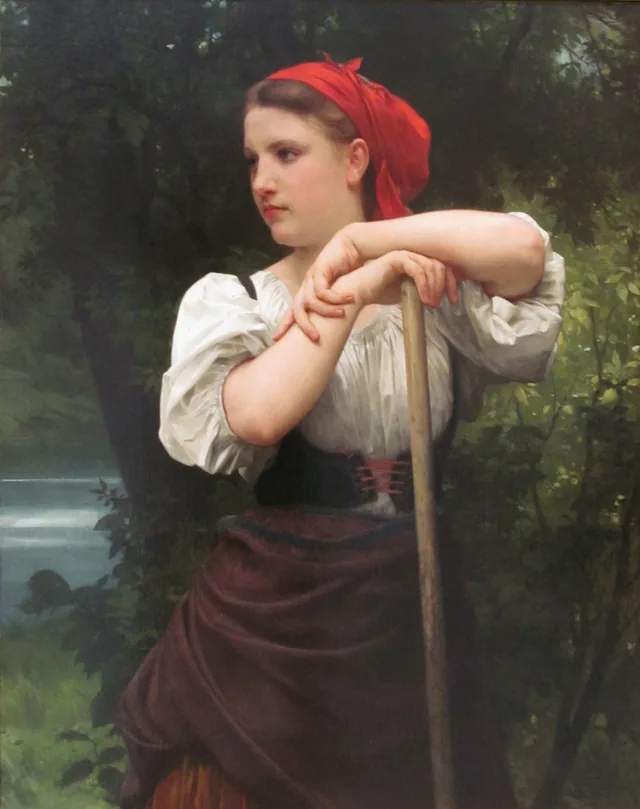 The Hay-Maker, William Bouguereau