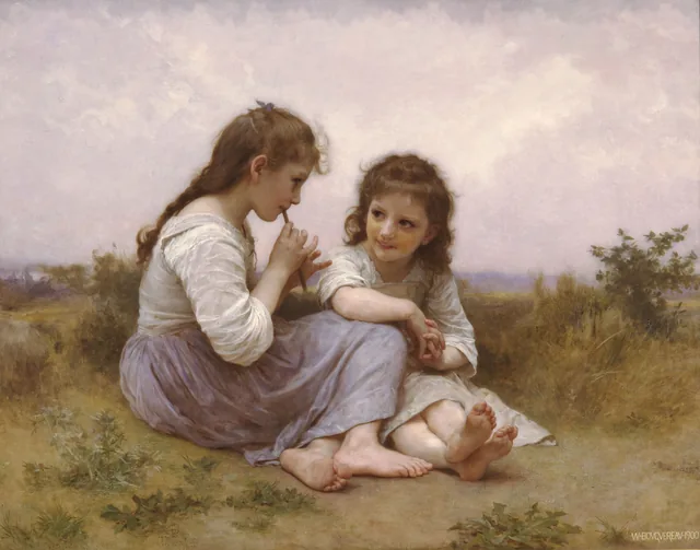 A Childhood Idyll, William Bouguereau